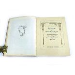 Omar Khayyam : Rubaiyat, 1916. Qto. Hb. Original gilt & blue illustrated & decorated binding.