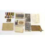 A set of First and Second World War Medals awarded to 1928 Sapper W.F.