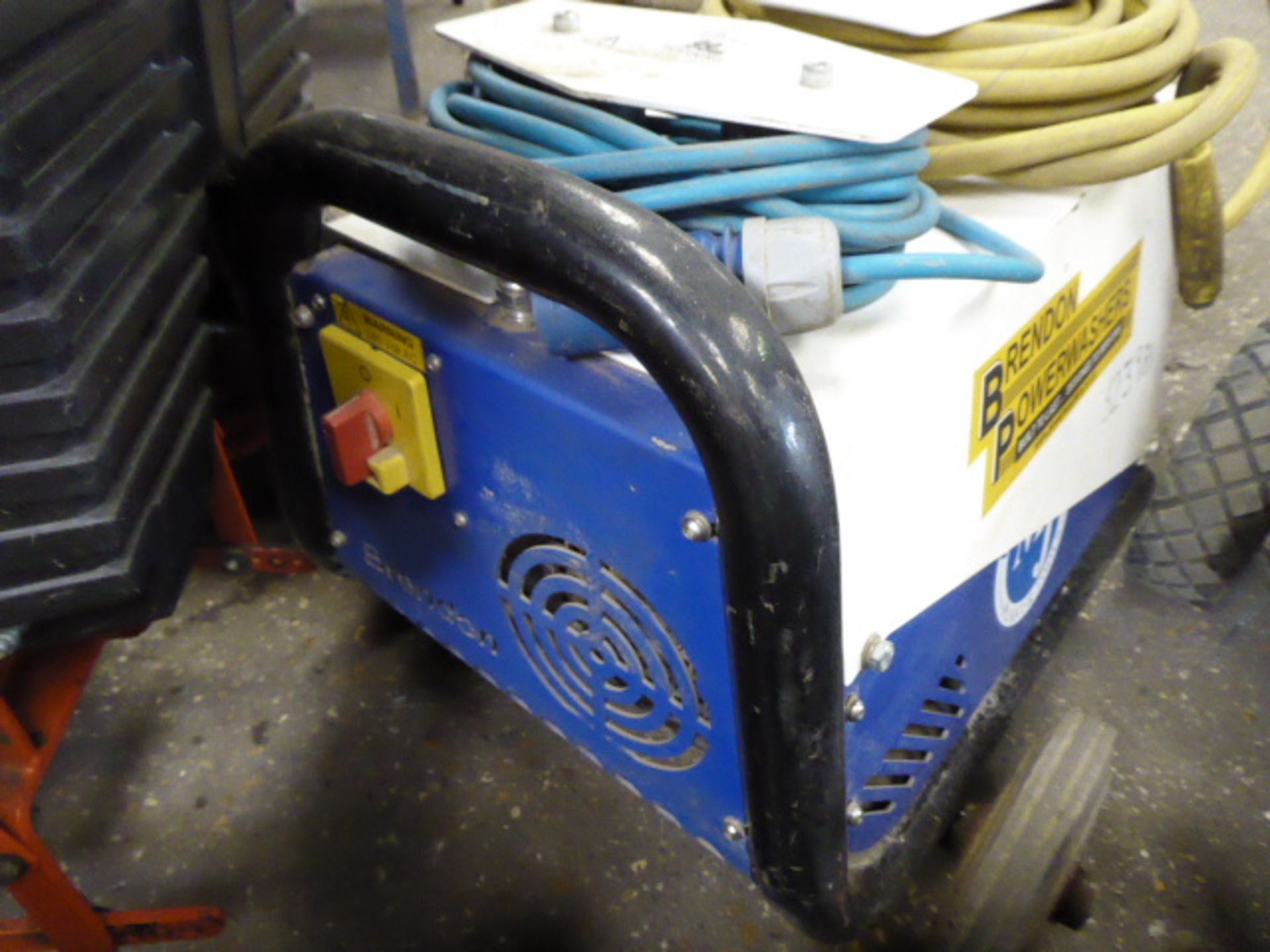 Brendon Powerwashers electric pressure washer on small trolley (E323981) - Image 2 of 2