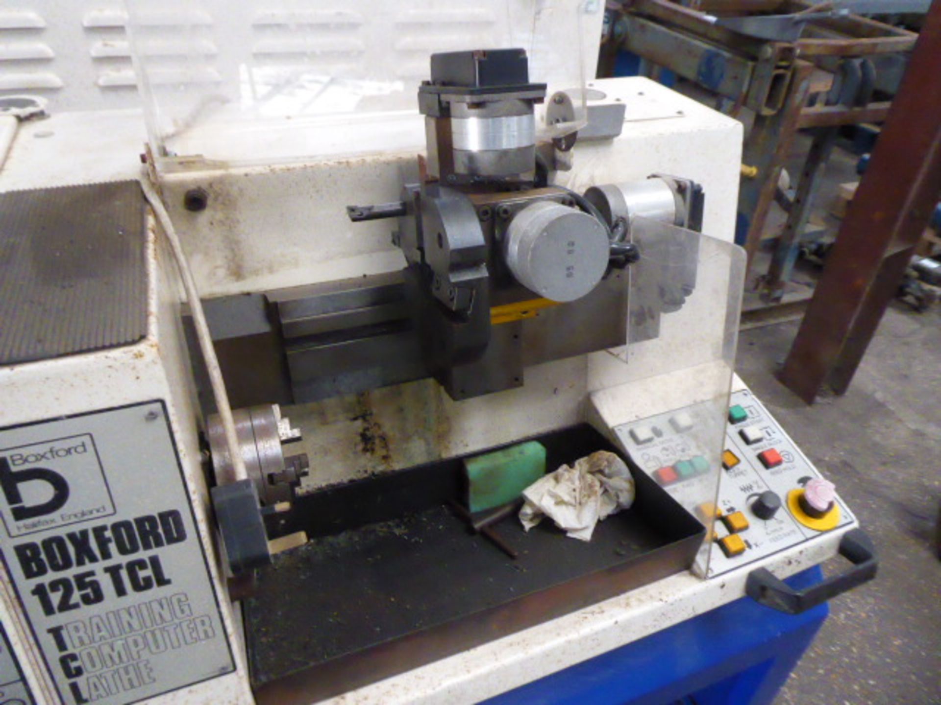 Boxford 125 TCL student lathe, single phase - Image 3 of 4