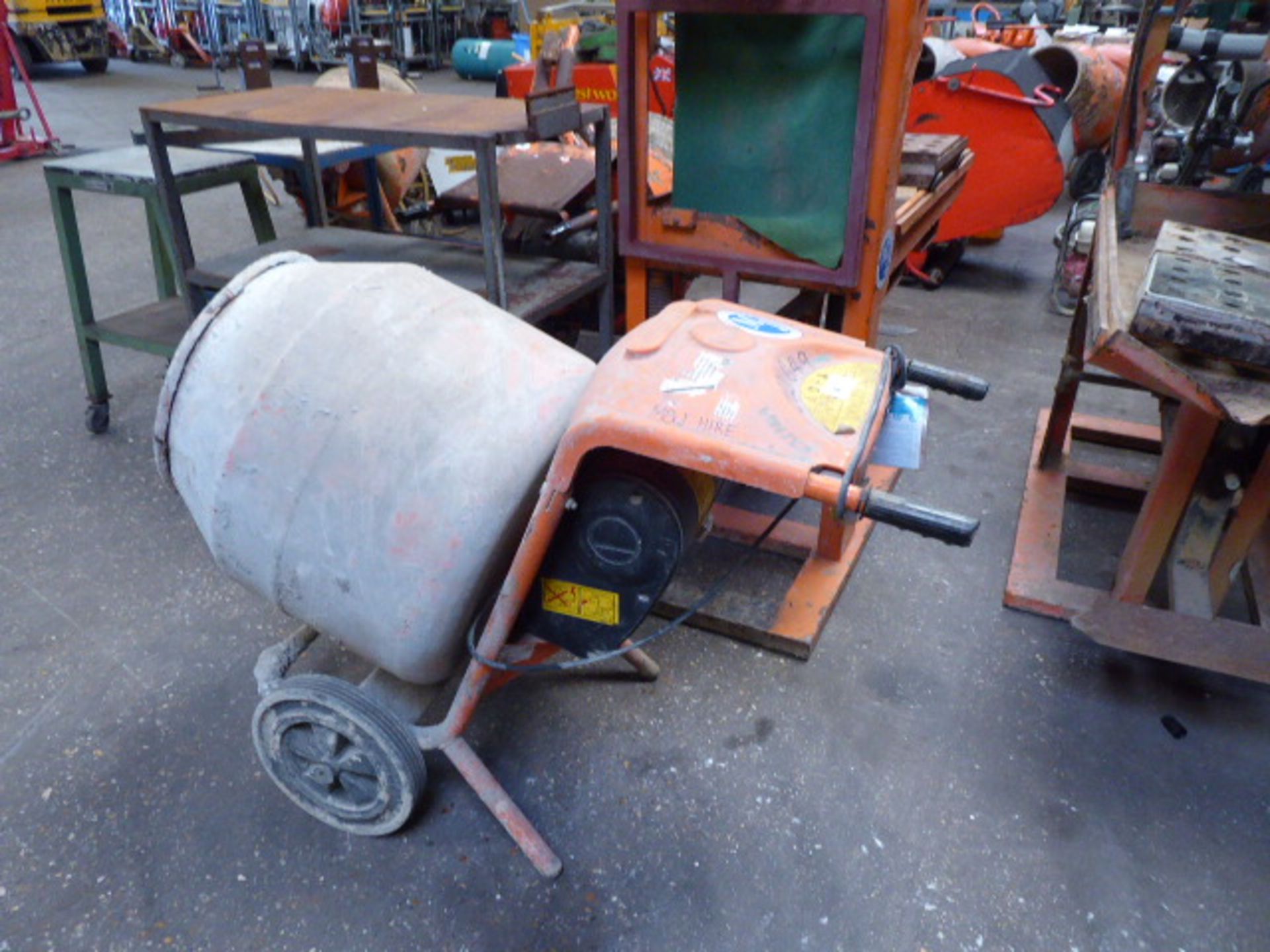 Belle Minimix 150 electric cement mixer (E321649)