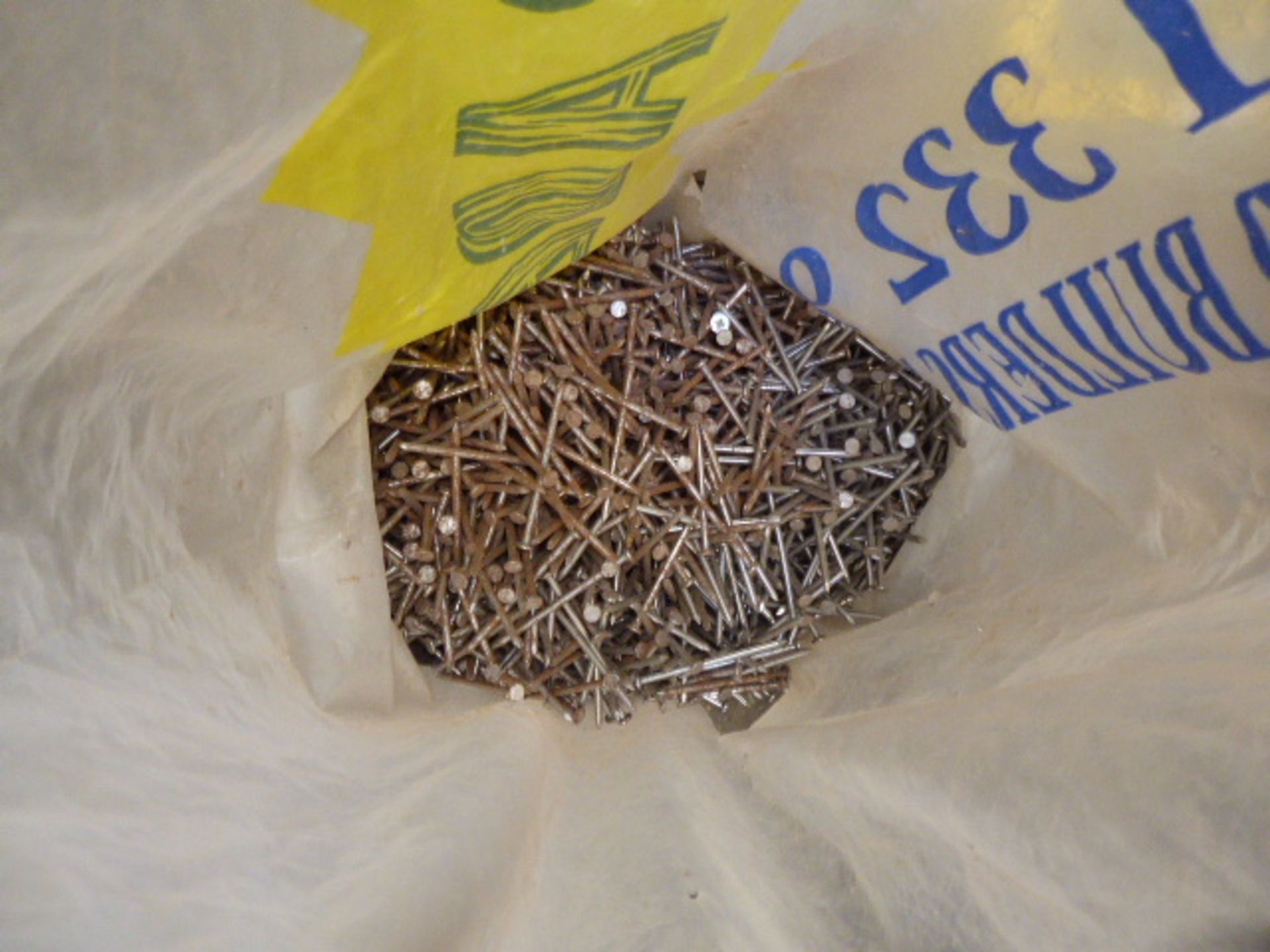 Bag of 75mm nails