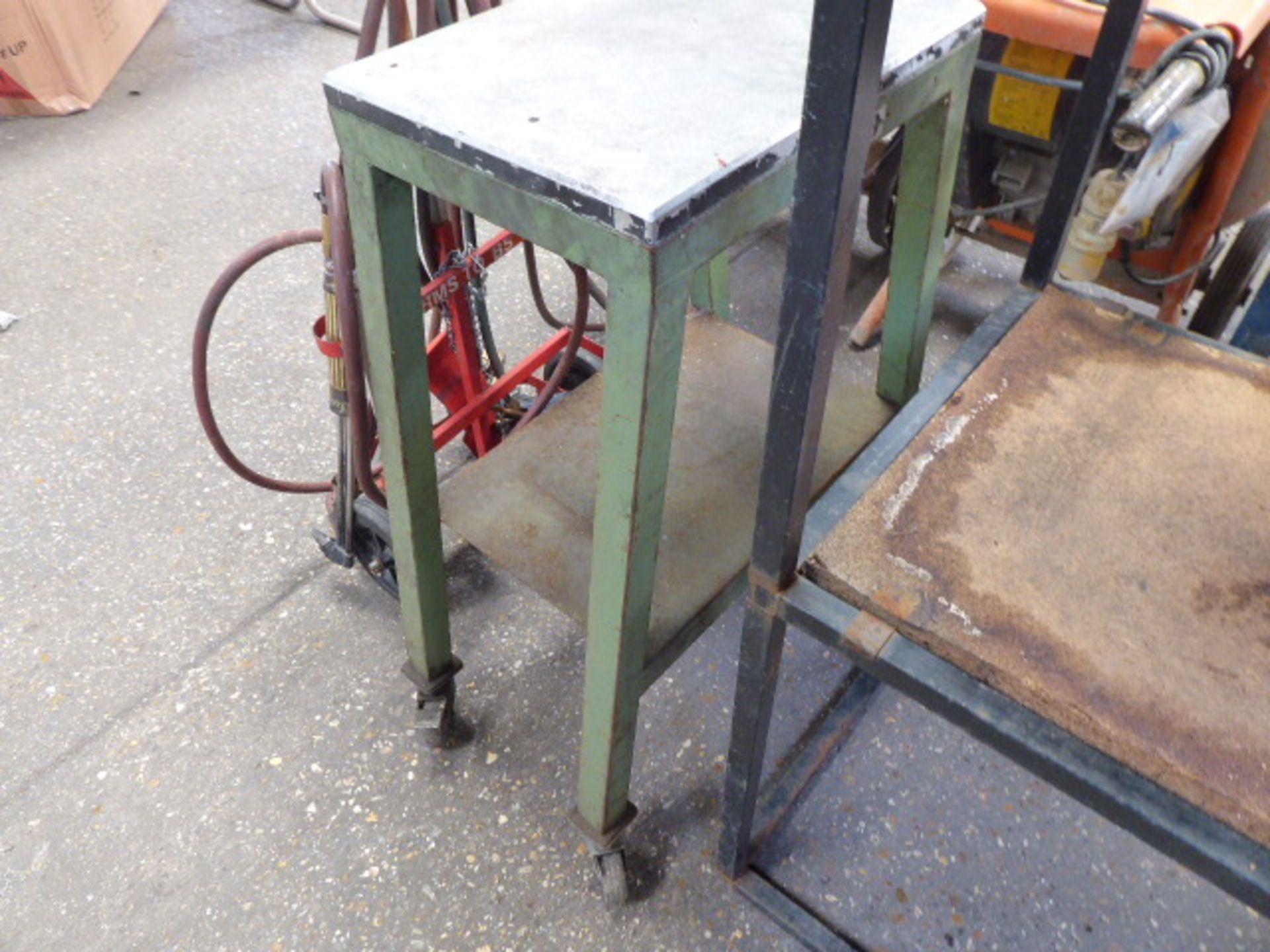 Intermodern heavy duty metal mobile machining table - Bild 2 aus 2