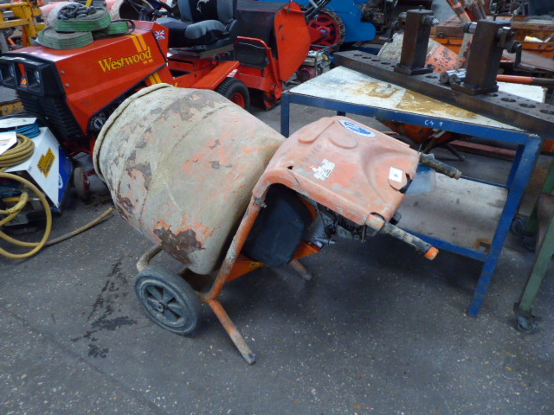 Belle Minimix petrol engine single bag cement mixer (318364)