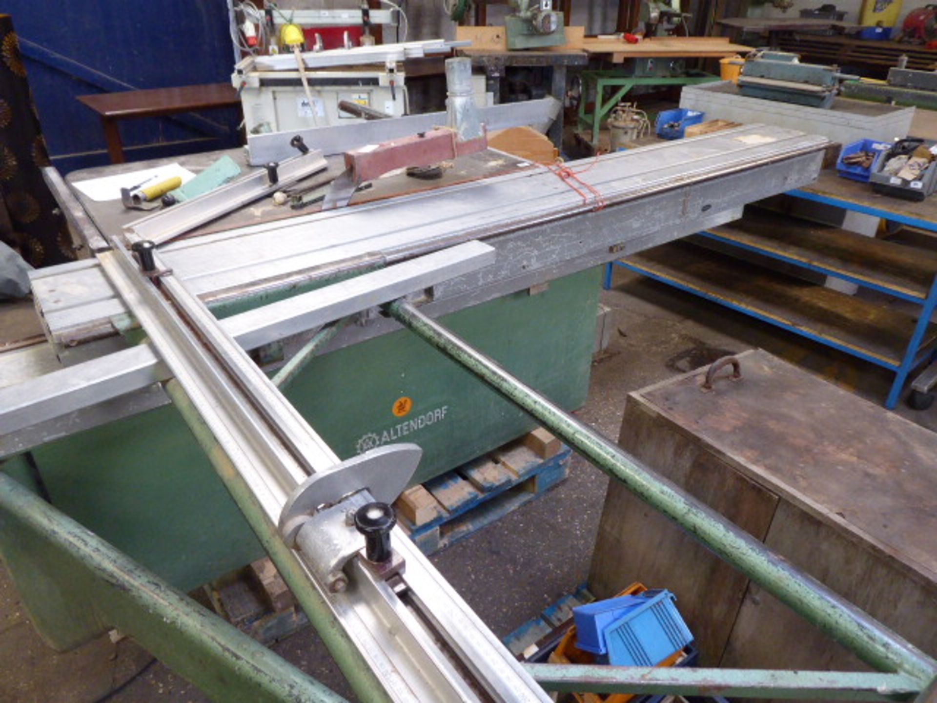 Altendorf sliding table saw, 1996