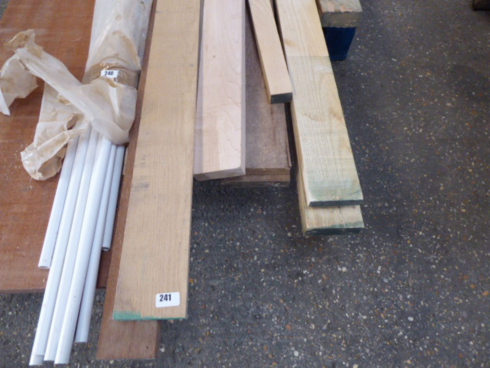Range of assorted timber planks