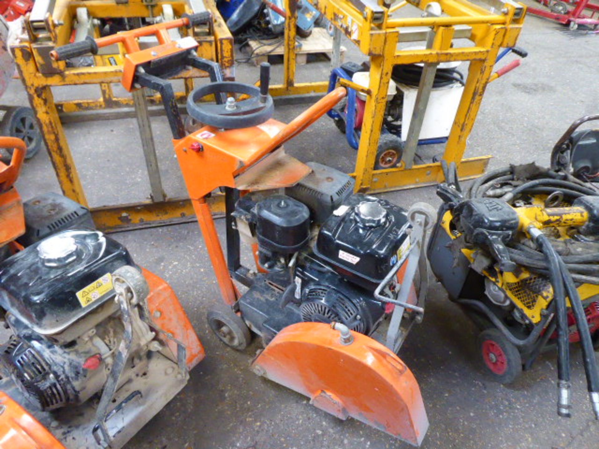 Clipper CS451 petrol engine floor saw (E324122)