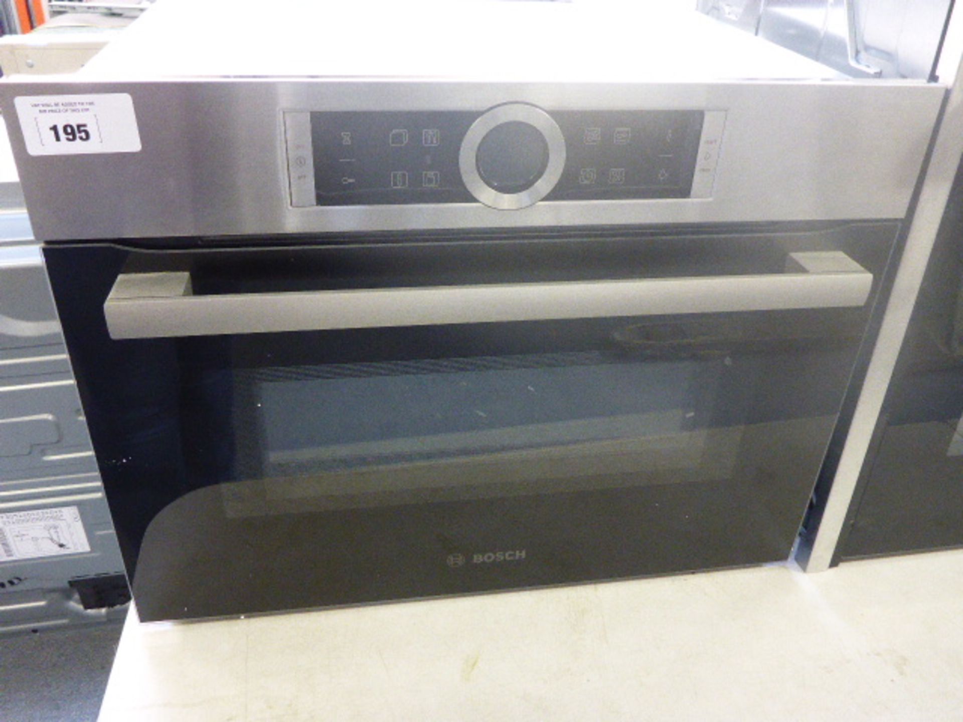 CMG633BS1B Built In Compact Electric Single Oven