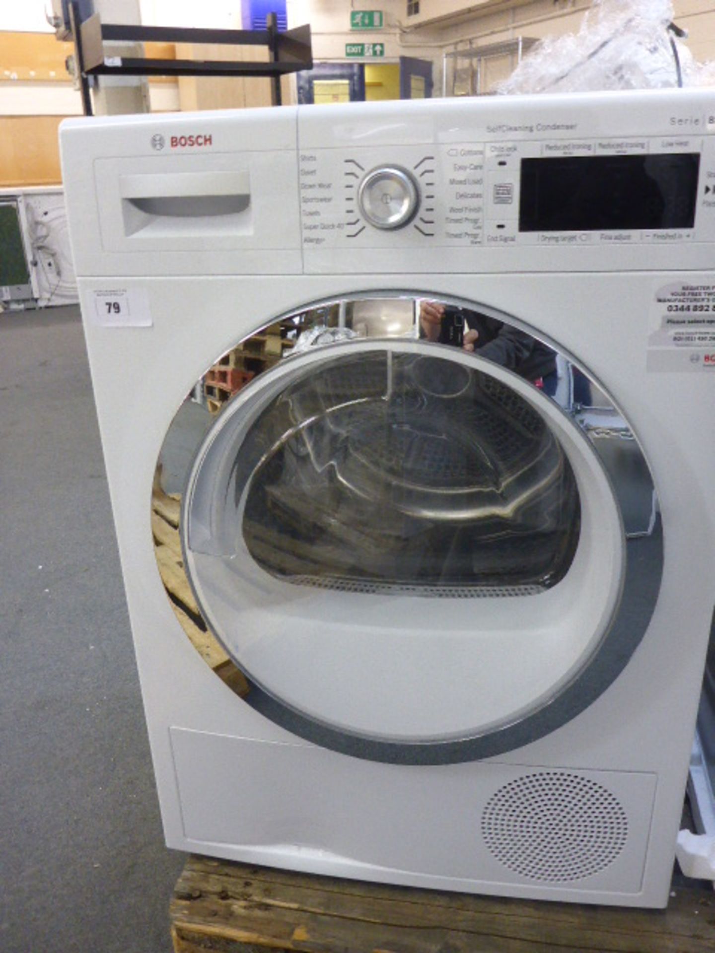 WTW87561GBB Bosch Tumble dryer