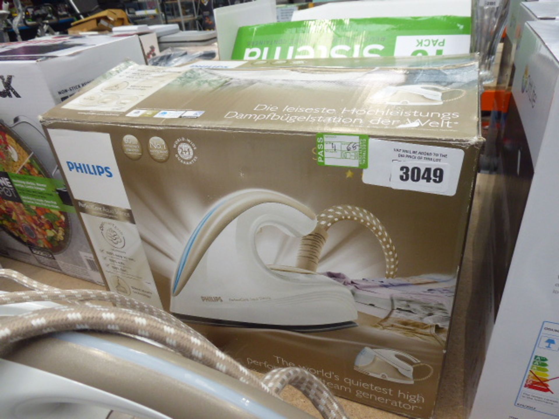 Boxed Phillips steam iron