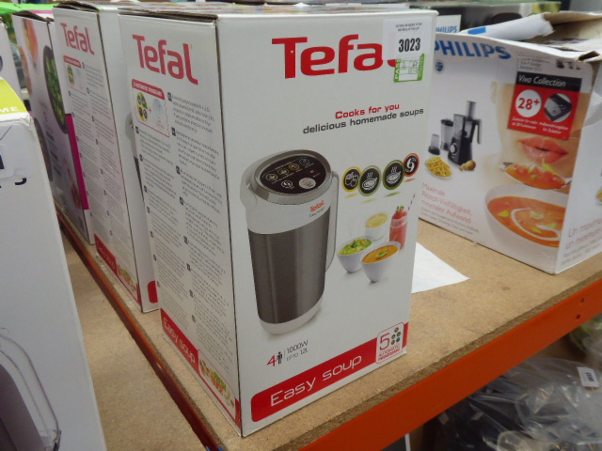 Boxed Tefal easy soup maker