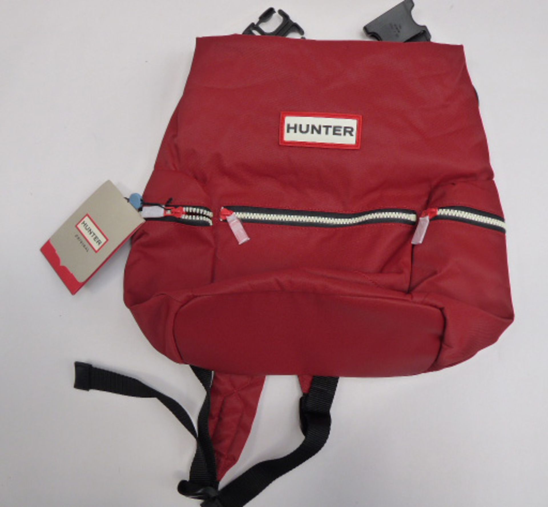 Hunter Nylon Military Red backpack