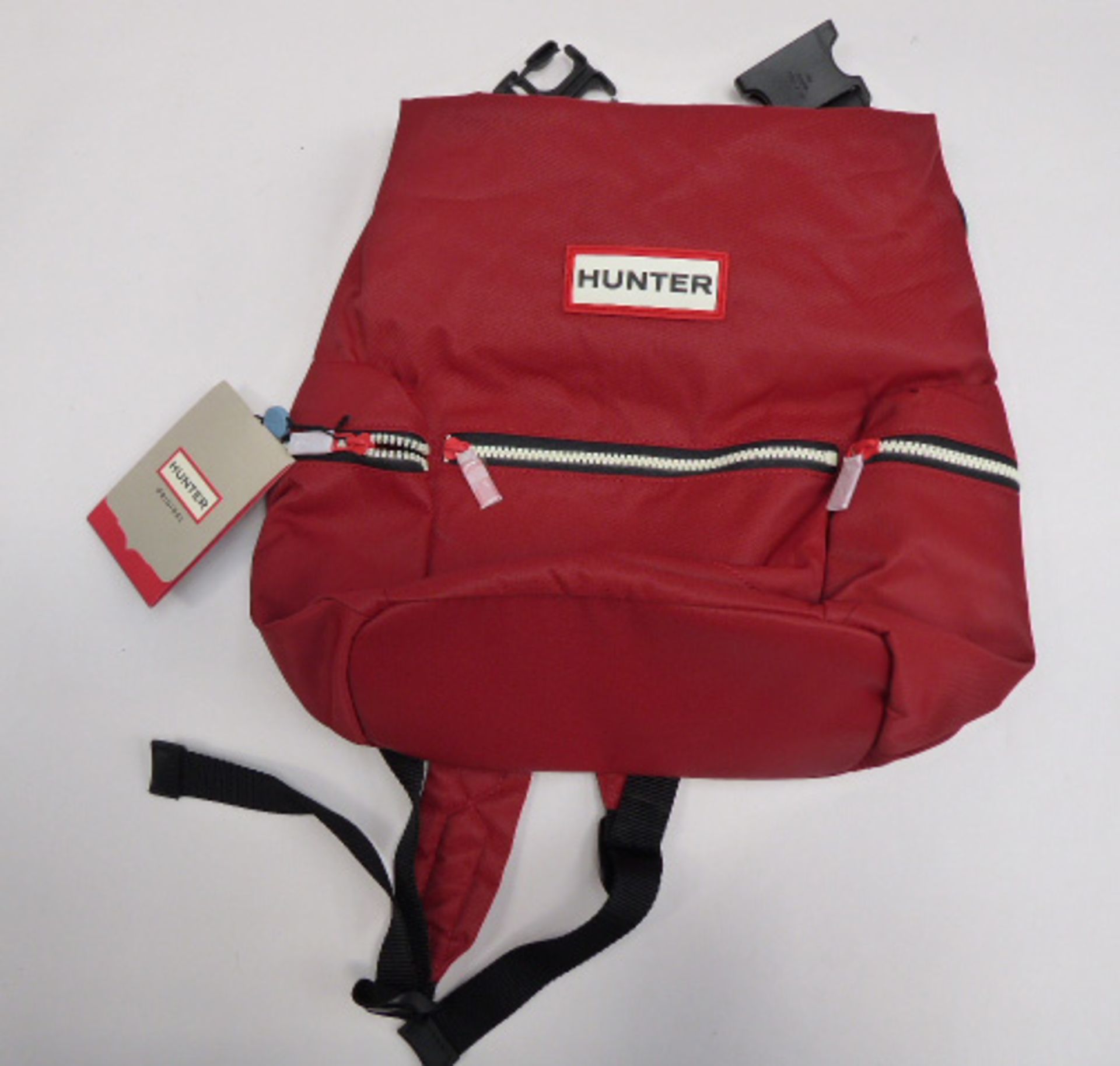 Hunter Nylon Military Red backpack