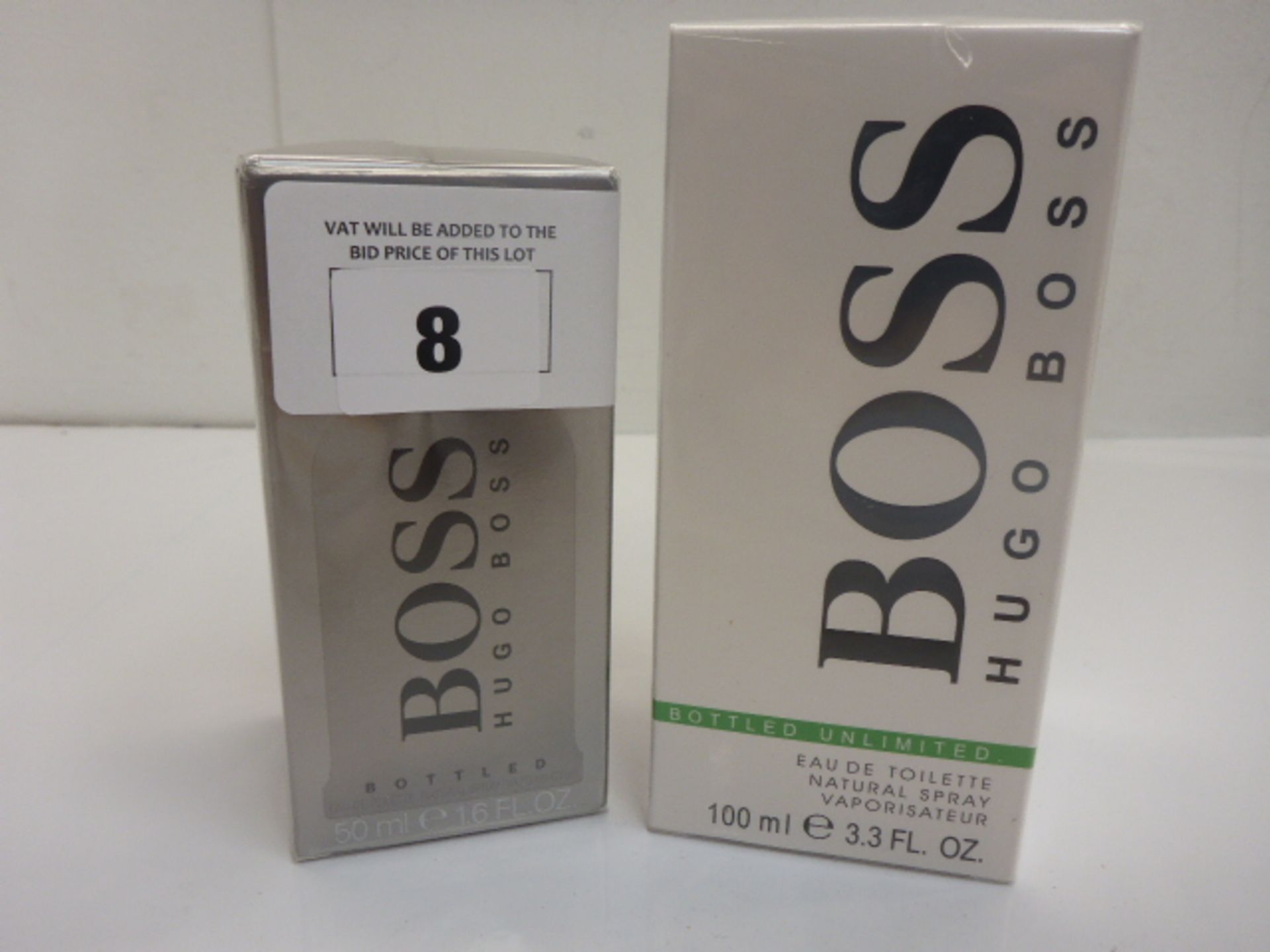 Hugo Boss eau de toilette : Bottled Unlimited 100ml & Bottled 50ml