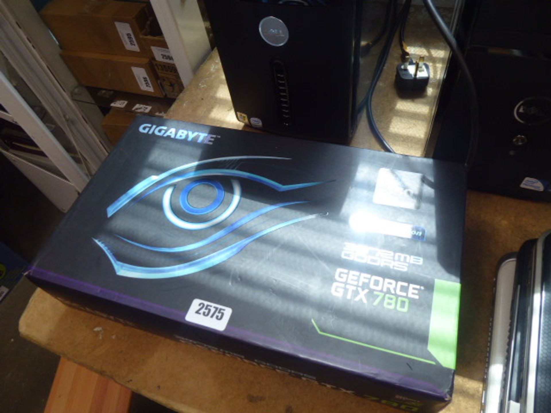 Gigabyte G Force GTX 780 graphics card with box