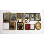 A group of twelve Victorian photographs relating to the Underwood and Boyd families of Bedfordshire,