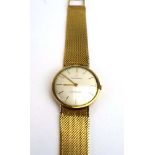 A gentleman's 9ct yellow gold automatic 'Centenaire' wristwatch by Eterna-Matic,