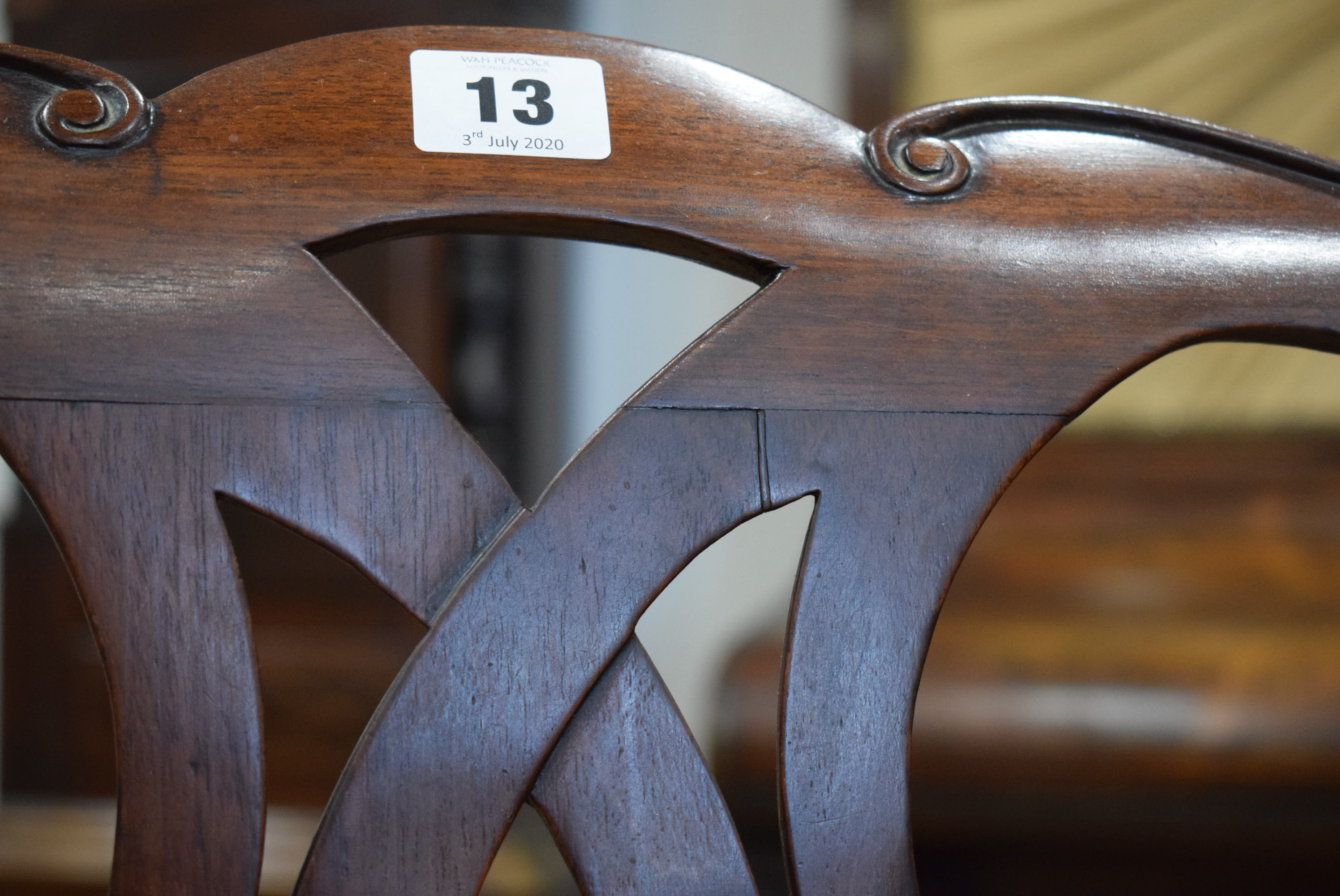 An 18th century Welsh oak side chair with a wheel back, c. - Image 26 of 34
