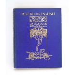 Rudyard Kipling: 'A Song of the English', Hodder & Stoughton, illustrated by W.