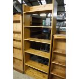 Pine 5 shelf bookcase