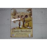 Reproduction Hardy Brothers advertising sign