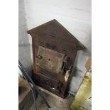 Cast iron Haden Trowbridge stove front piece
