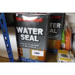 2 tubs of Thompsons water seal