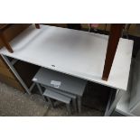 *WITHDRAWN* White modern desk