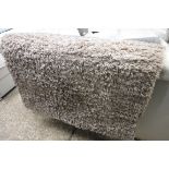 Brown shag style rug