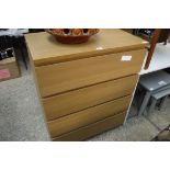 IKEA style chest of 4 drawers