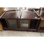 Mahogany 2 door TV unit