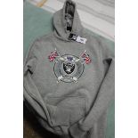NFL London Games Oakland Raiders hoodie in grey