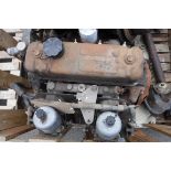 1800cc engine for MGB plus loose components within crate