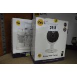 2 boxed Yale Smart Living Home View cameras