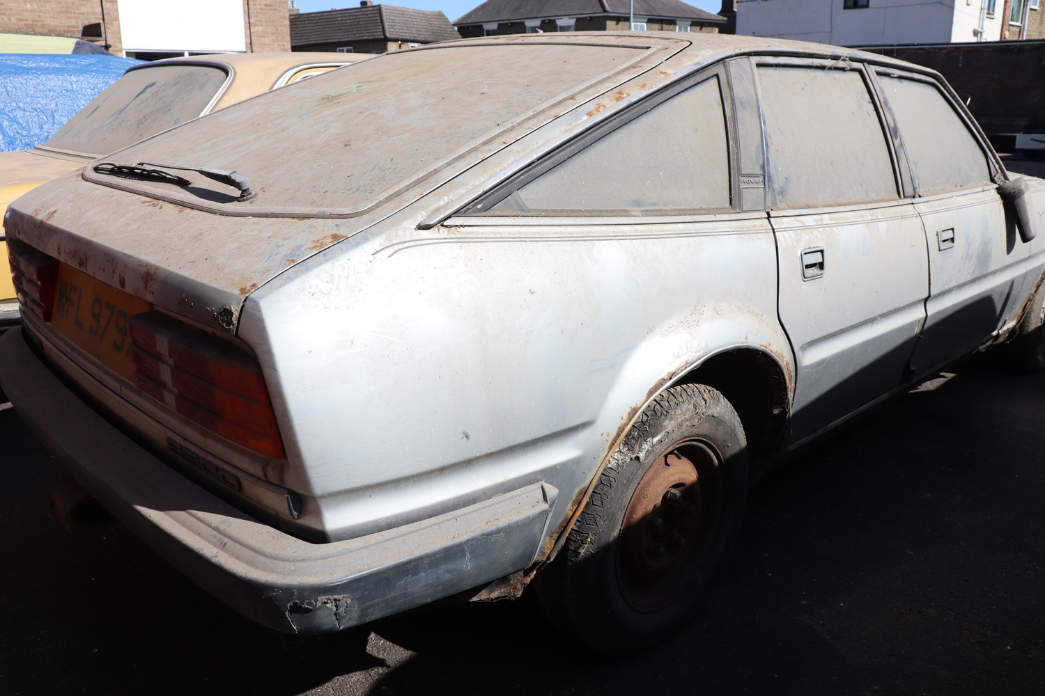 WFL 979X, Rover 2300 5 door hatchback, 2350cc petrol, silver First Registered: 01/07/1982, 6 - Image 4 of 8