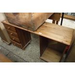 Pine 4 drawer dressing table