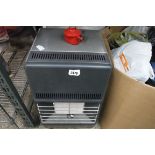 (2461) Mobile gas heater, heater only