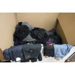 Pallet containing used clothing