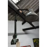 Desk mountable engineer's lamp