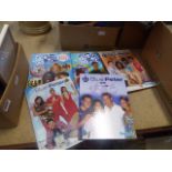 2 Boxes containing Blue Peter annuals