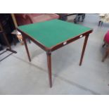 Folding games table