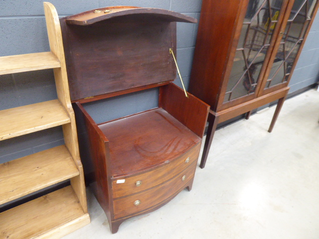 Converted Victorian bow fronted commode - Image 3 of 3