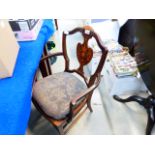 5402 - Edwardian armchair