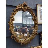 5109 Mirror in gilt frame