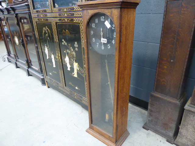 1930's industrial wall clock