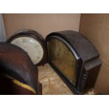 Collection of dome topped clocks