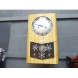 A Chinese 15 day movement wall clock