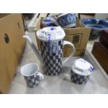 (c&b) 2 boxes containing blue and white china plus a qty of Minton and other crockery