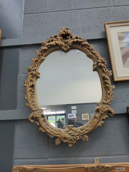 5109 Mirror in gilt frame - Image 2 of 2