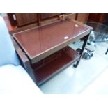 Fold over tea trolley